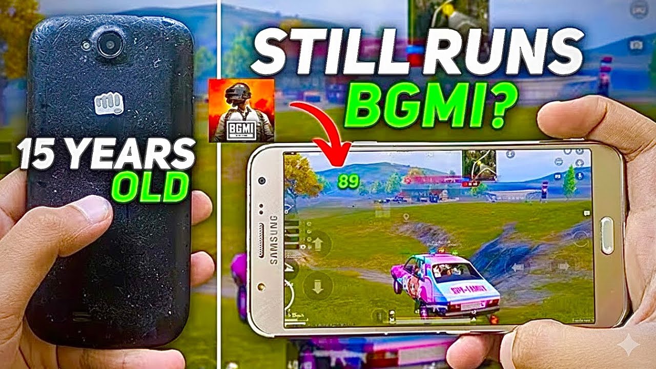 ⚡ I Played BGMI on 10-Year-Old Phones in 2025 – Still Playable?! 😱