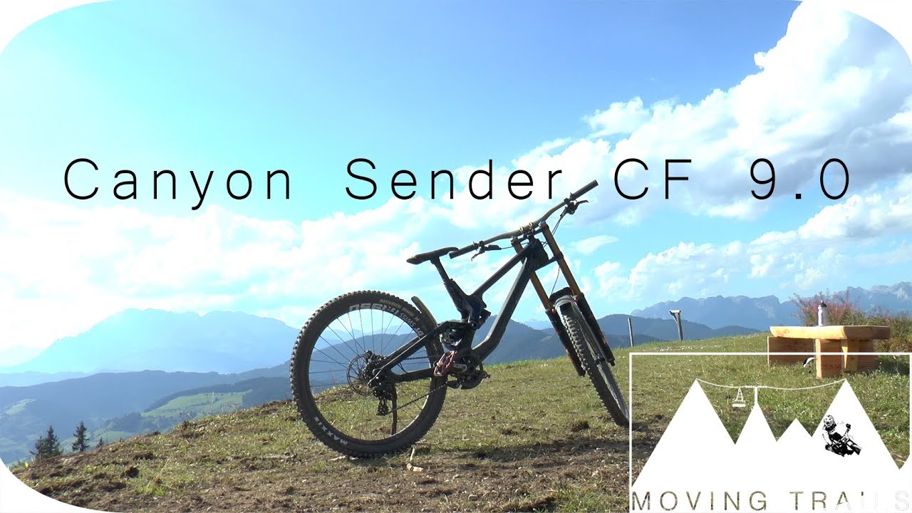 Canyon Sender CF 9.0 Bike Check | MOVING TRAILS