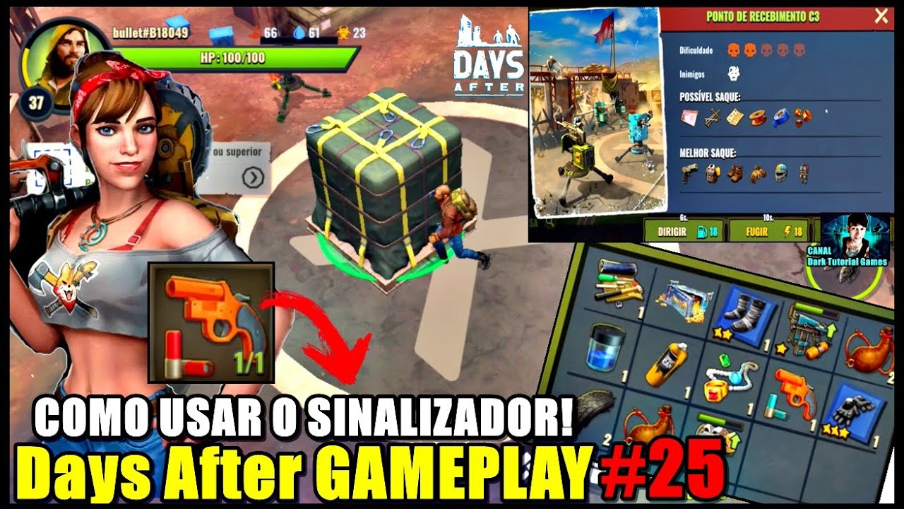●COMO USAR O SINALIZADOR! Days After GAMEPLAY #25 👁 PONTO DE RECEBIMENTO C3
