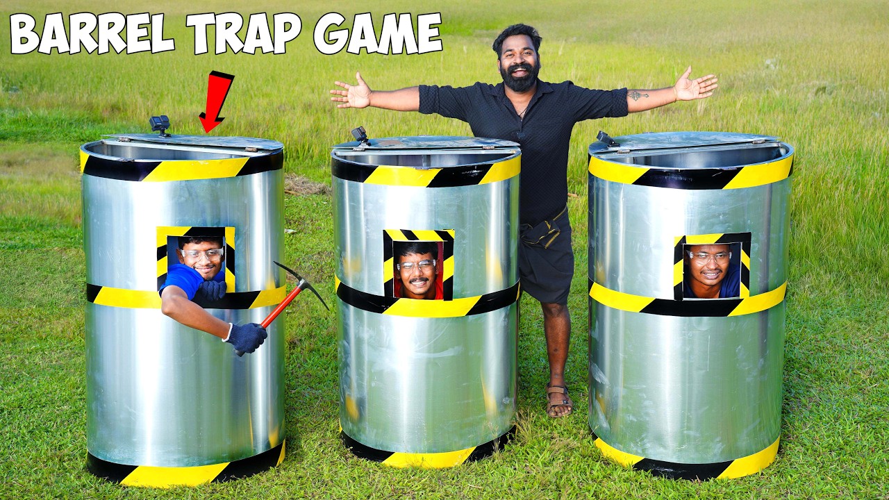 Escape From Barrel Box & Win ₹50000 Challenge | രേക്ഷപെട്ടാൽ Rs 50000 | M4 Tech |