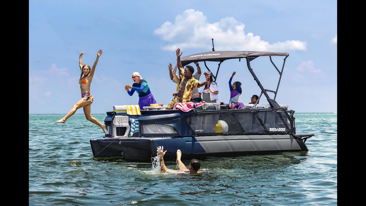 Sea Doo Switch PWC-Inspired Pontoon