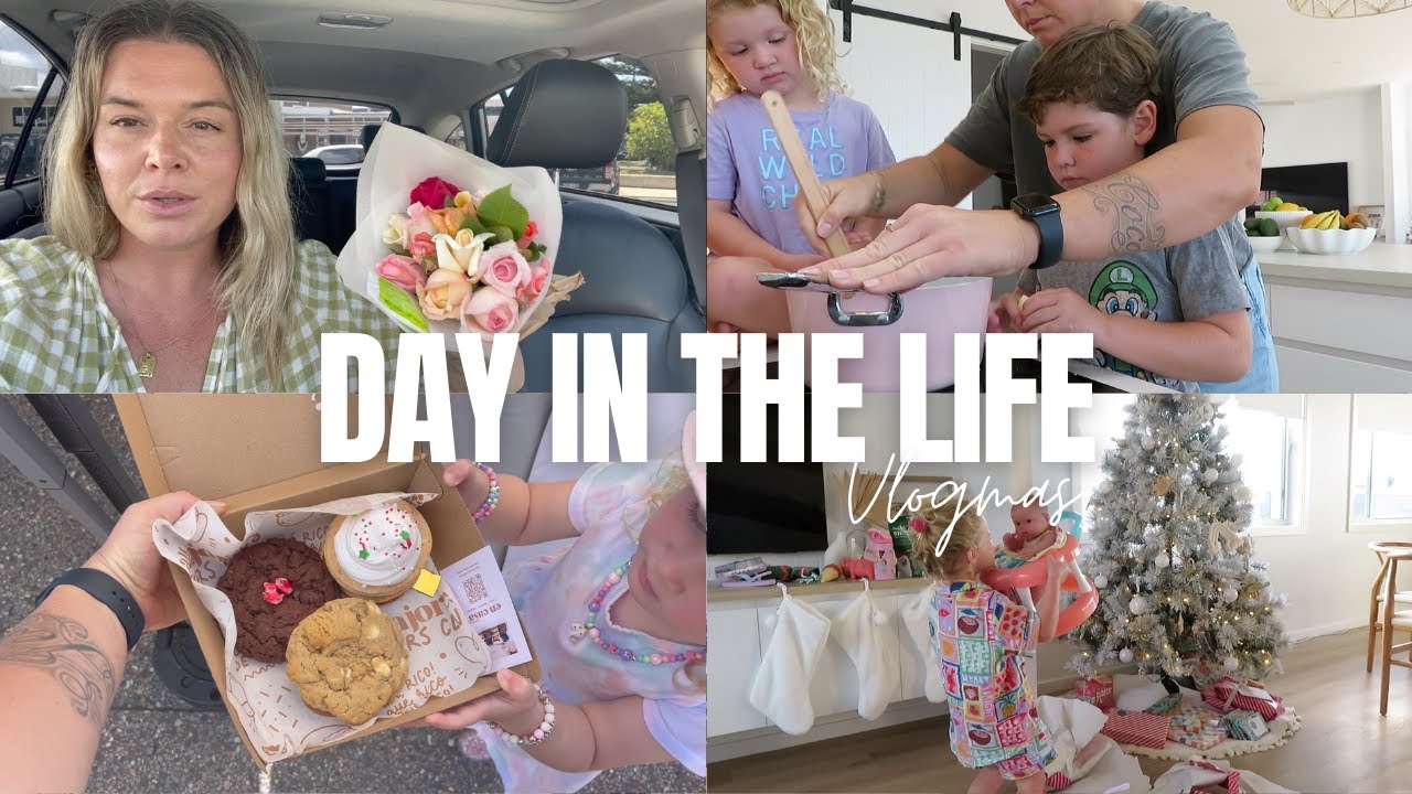 VLOGMAS | Kmart Haul, Christmas cooking, Fitness update, Christmas Eve\Day Celebrations!
