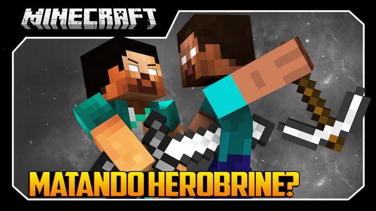 Minecraft: Matando HEROBRINE! #1 