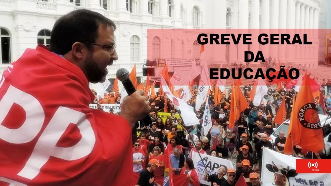 Hermes Leão, da APP, convoca greve geral na educação