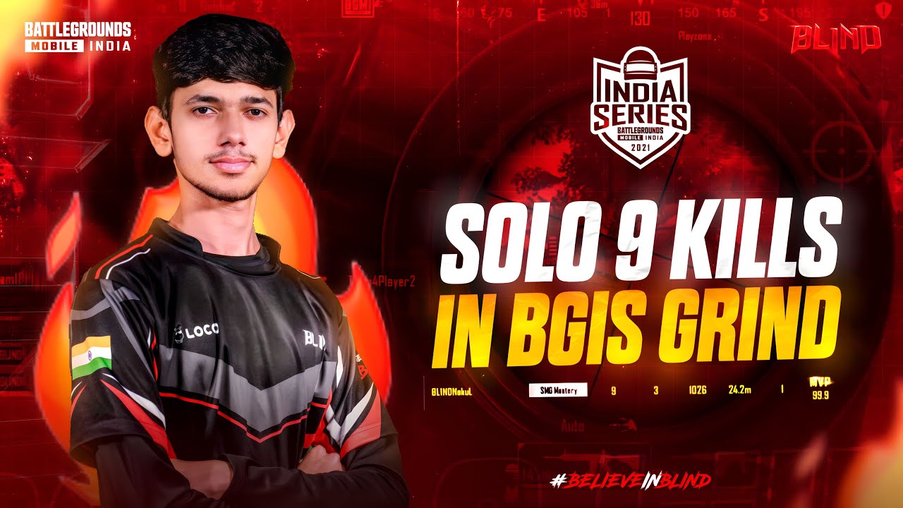Pure 21 Finishes Destruction in BGIS 🔥| Team Blind 🔥 Blind Nakul