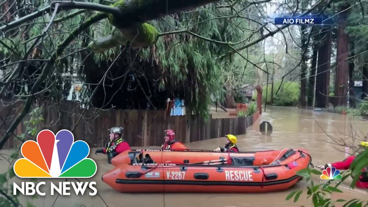 32 million in California under flood alerts amid winter storm
