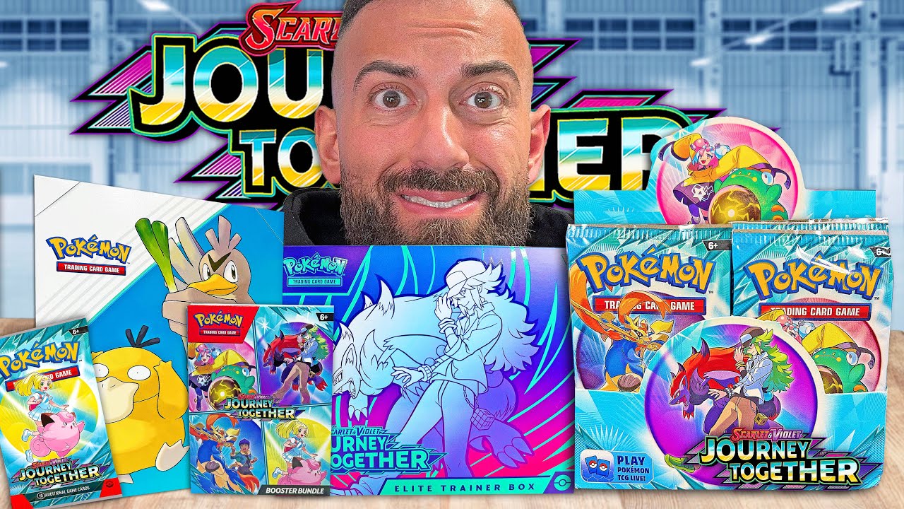 I Opened EVERY New Journey Together Pokemon Box
