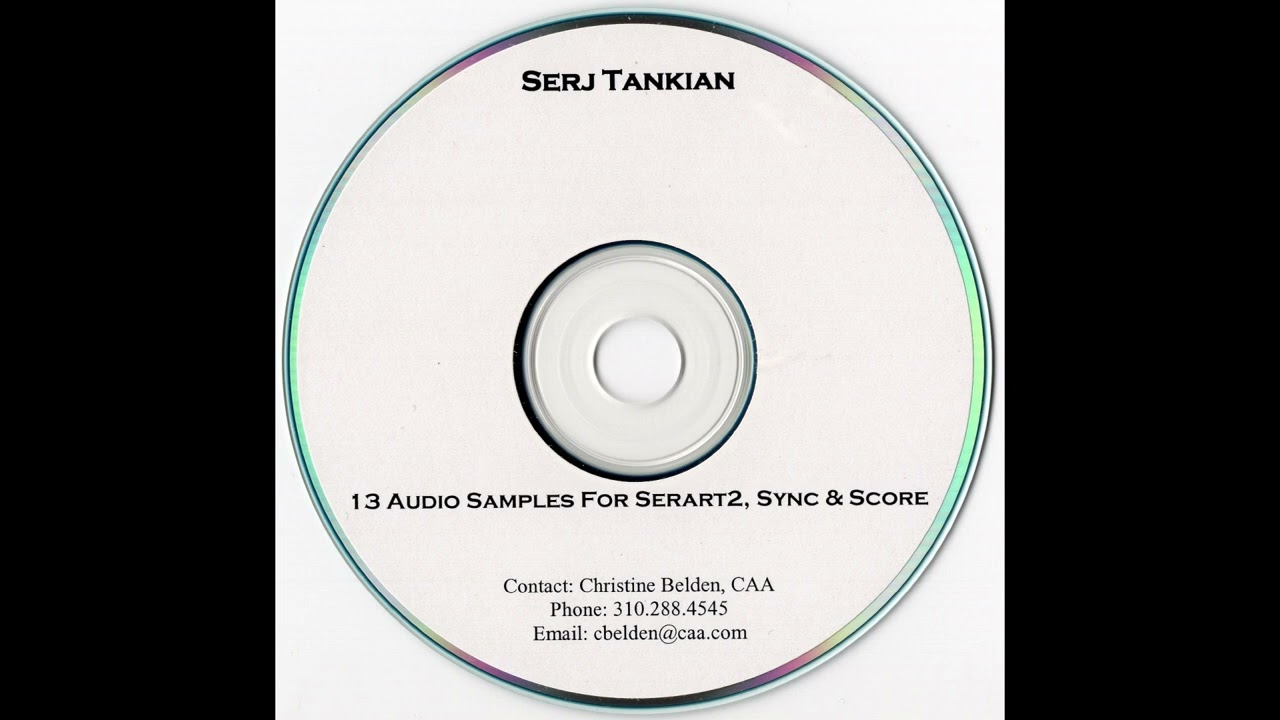 SERJ TANKIAN - 13 AUDIO SAMPLES FOR SERART2, SYNC & SCORE