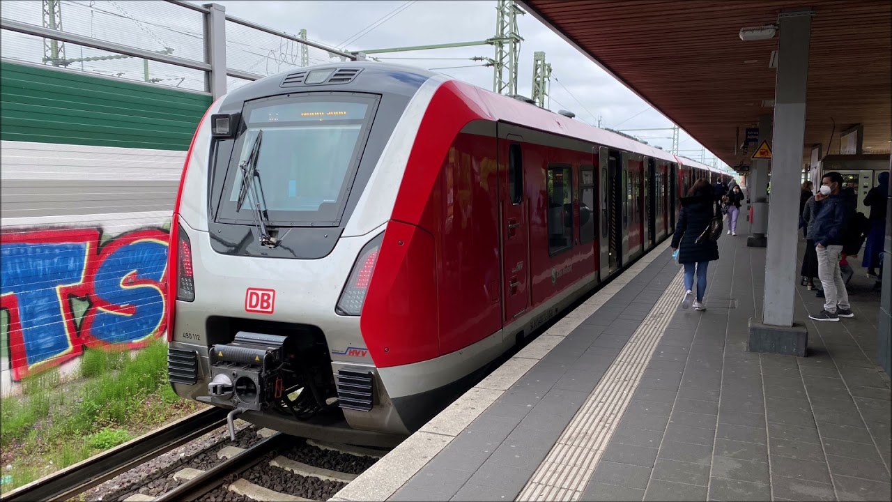 [Sound] Bombardier BR490 der S-Bahn Hamburg GmbH auf der S3 (Triebwagen 490 112)