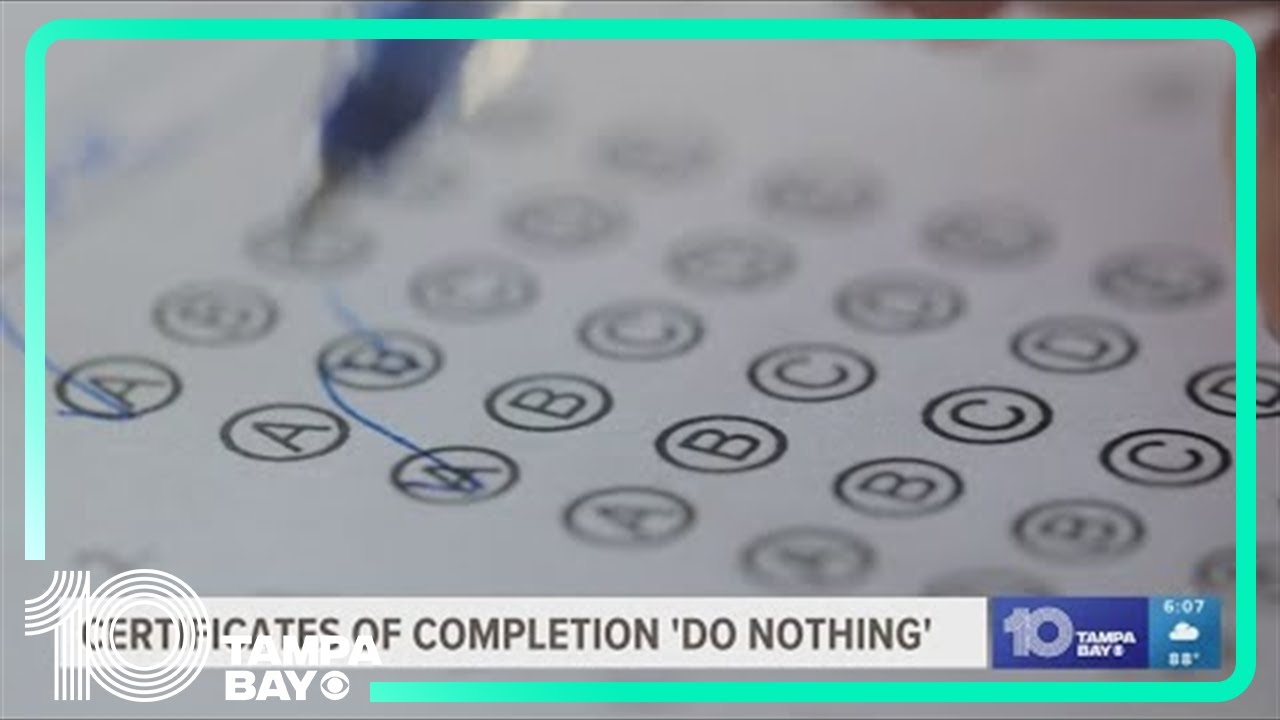 Certificates of Completion 'do nothing' as educators discuss lowering the number of students who get