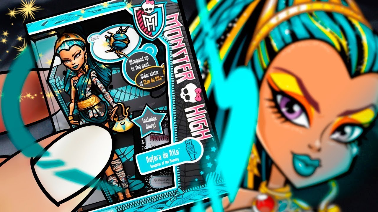 REAL Miniature Monster High DOLL | BASIC Nefera de Nile
