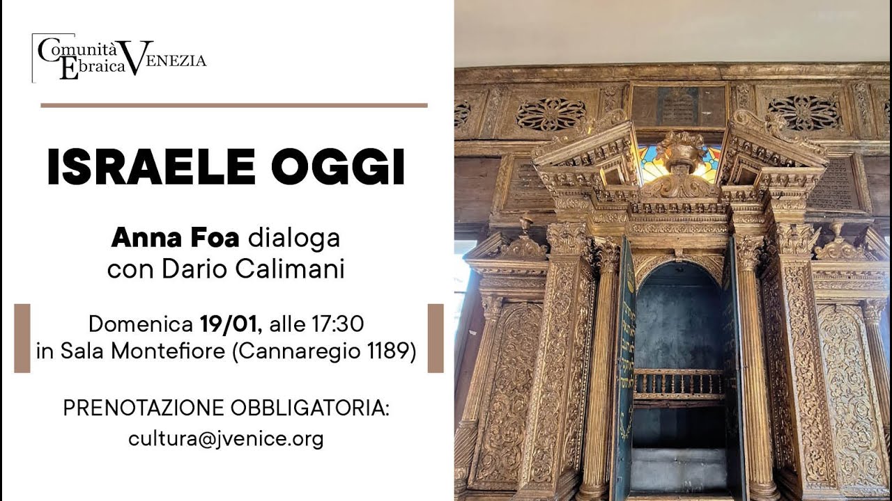 Israele Oggi - Anna Foa - 19/01/2025