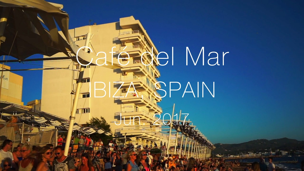世界一の夕日が見れるイビサ島『カフェ・デル・マール』 | Café del Mar Ibiza, Spain – Jun. 2017