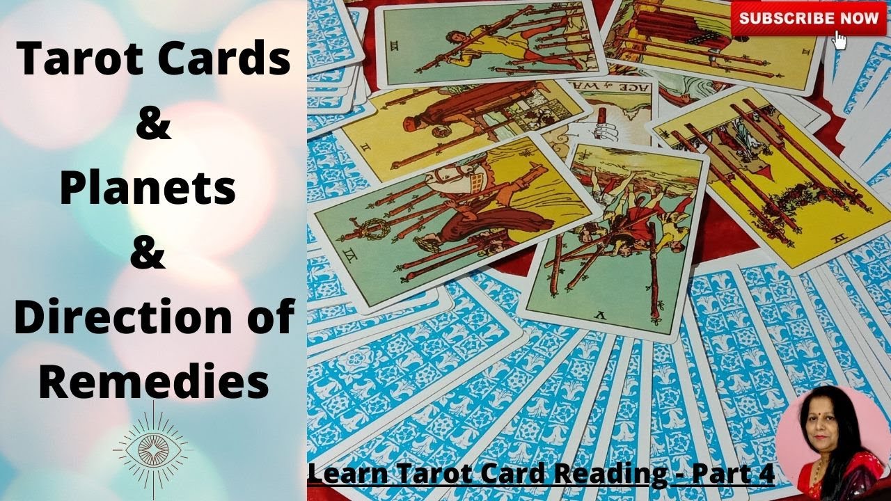 LEARN TAROT CARDS IN HINDI | PART-4 |  - Tarot & Nine Astrological Planets, Direction of Remedies