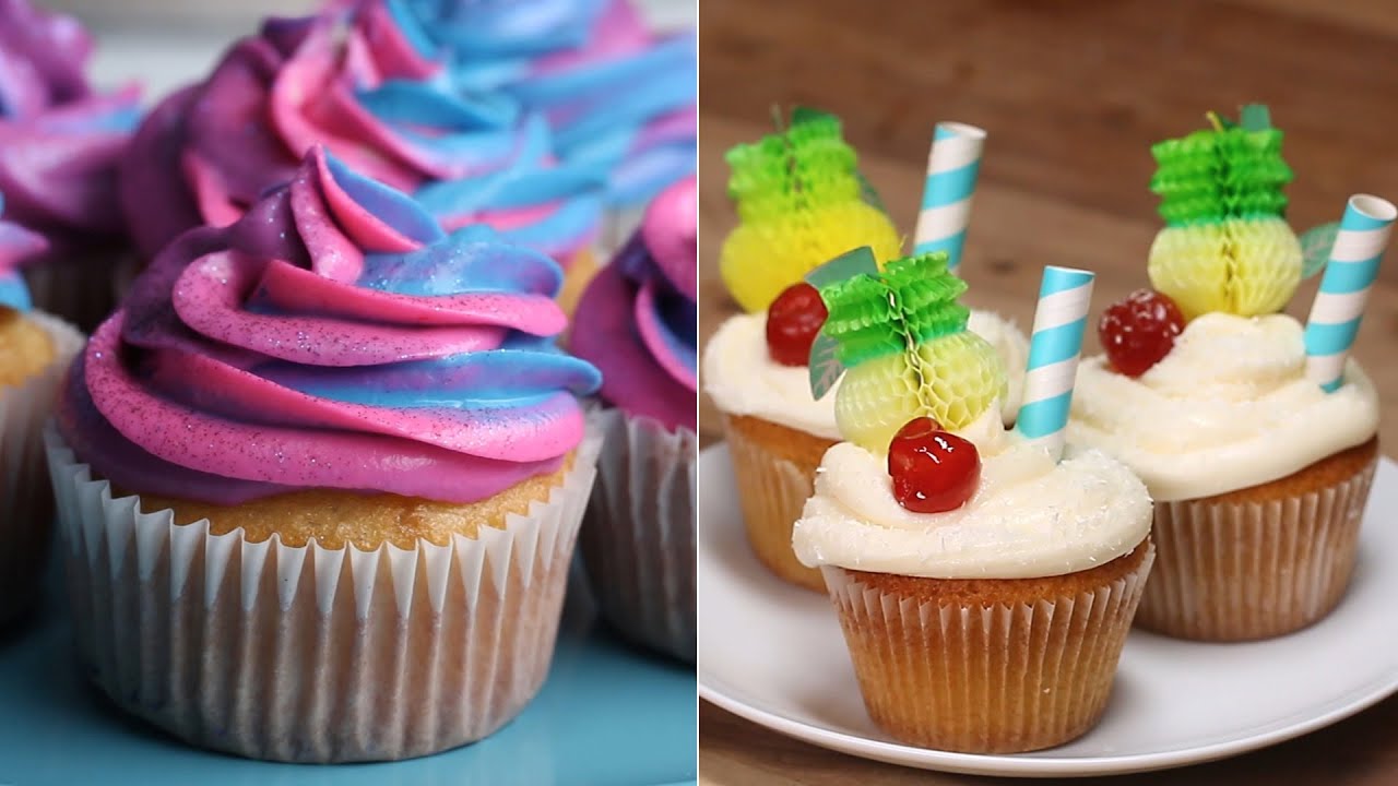 Cupcake Recipes To Impress Your Crafty Friends • Tasty