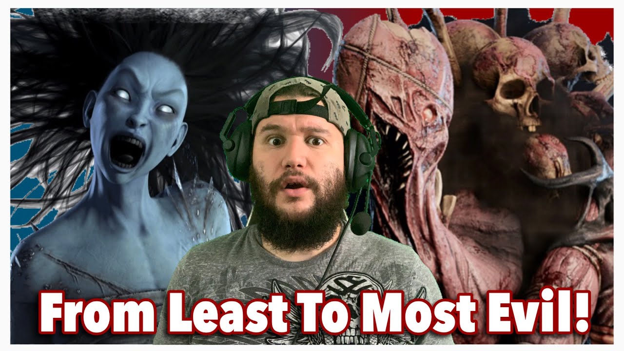 Реакция на 29 убийц, отсортированных от наименее до наиболее злобных! (Dead By Daylight) | Реакци...