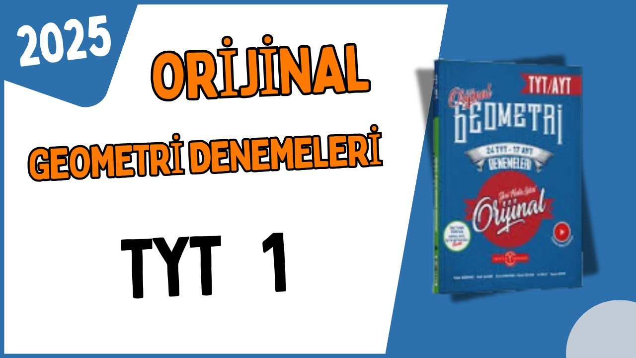 GEOMETRİ DENEME 1 ÇÖZÜMLERİ ( ORİJİNAL GEOMETRİ DENEME ÇÖZÜMLERİ ) 2025
