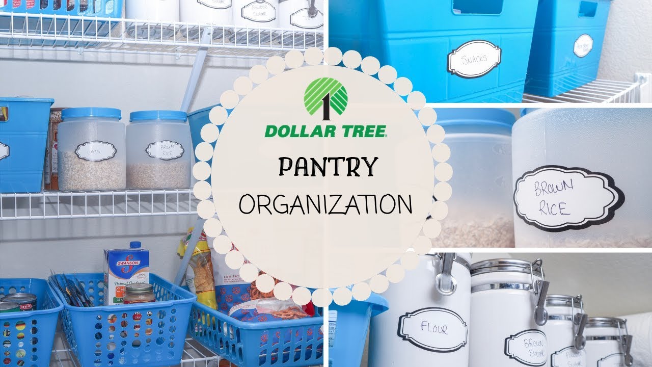 Dollar Tree Pantry Organization | Budget Organizing
