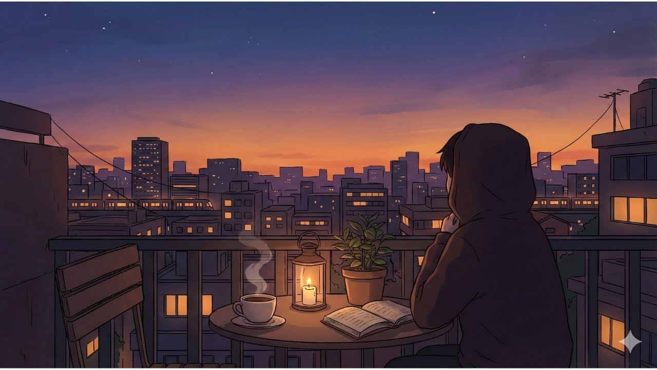 夕暮れの街を感じながら集中するLo-fi｜配信・作業にちょうどいいBGM