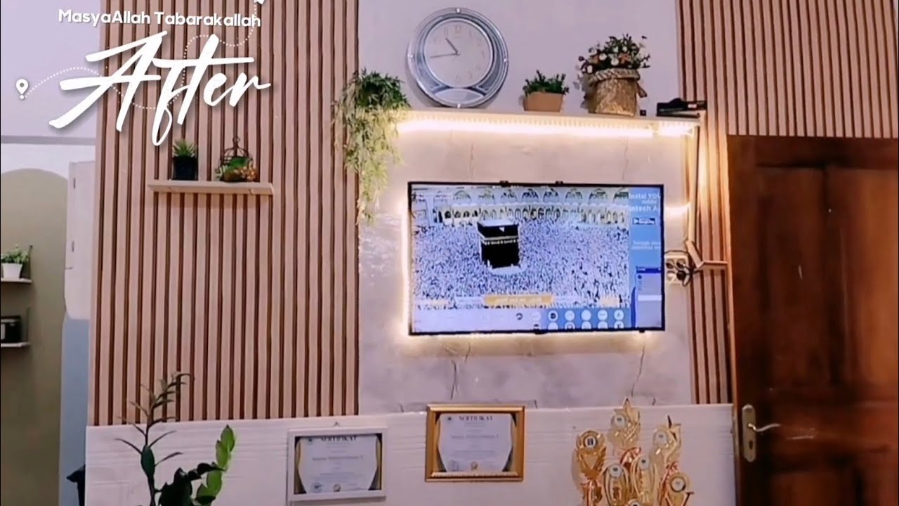 Makeover Backdrop TV Dana 170an ribu, Vibes Jutaan