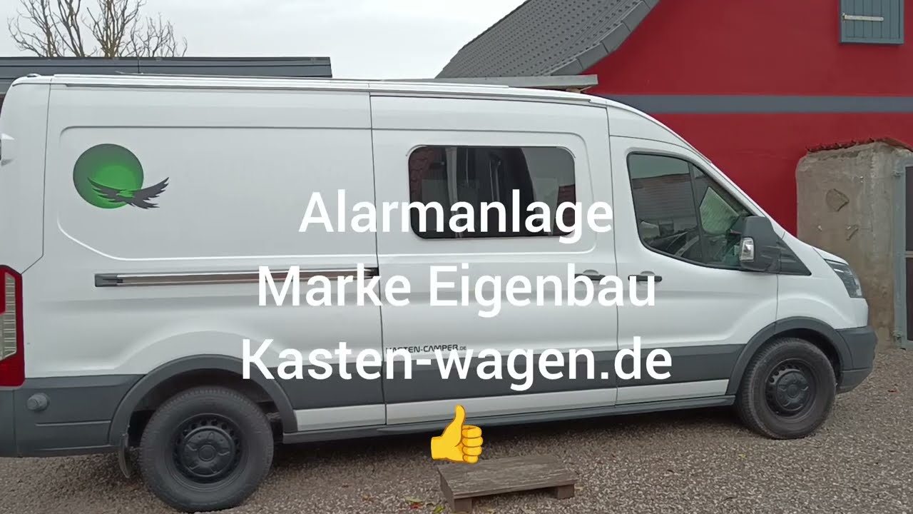 Alarmanlage für Camper / Wohnmobil selbst bauen! 😉 Günstig + einfach installiert. 👍