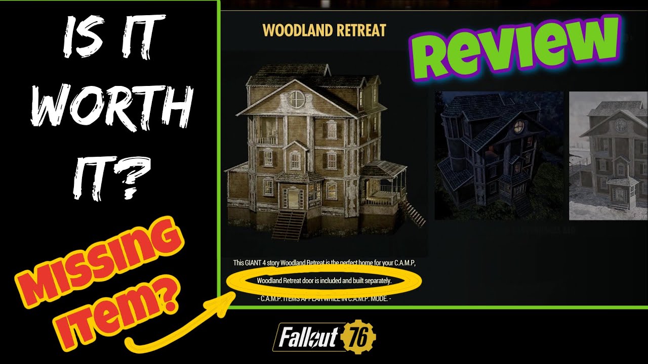 Fallout 76 Woodland Retreat Review