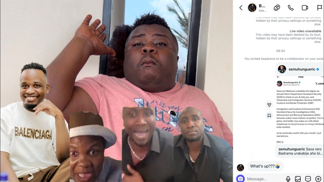 Semuhungu Azanye Chat Zikigarasha Badrama kimusaba kwandagaza igihugu Kasuku avuniye mumavi
