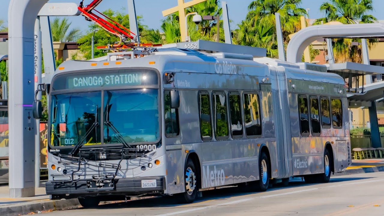 (First Day in Service!) LACMTA 2020 BYD K11M #19000 - Ride Video
