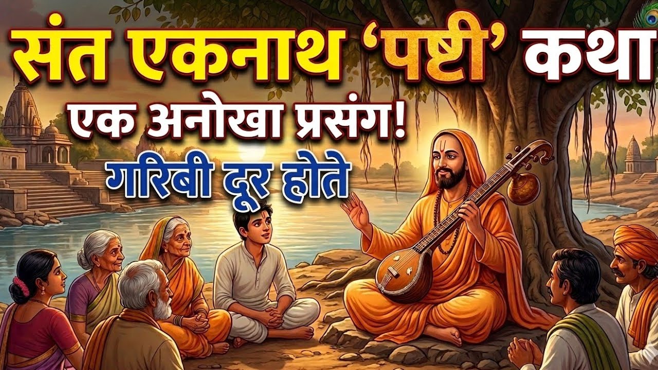 Sant Eknath Maharaj Katha|तहानलेल्या गाढवाला पाजले पवित्र गंगाजल! 🙏 संत एकनाथ महाराज जीवन चरित्र.