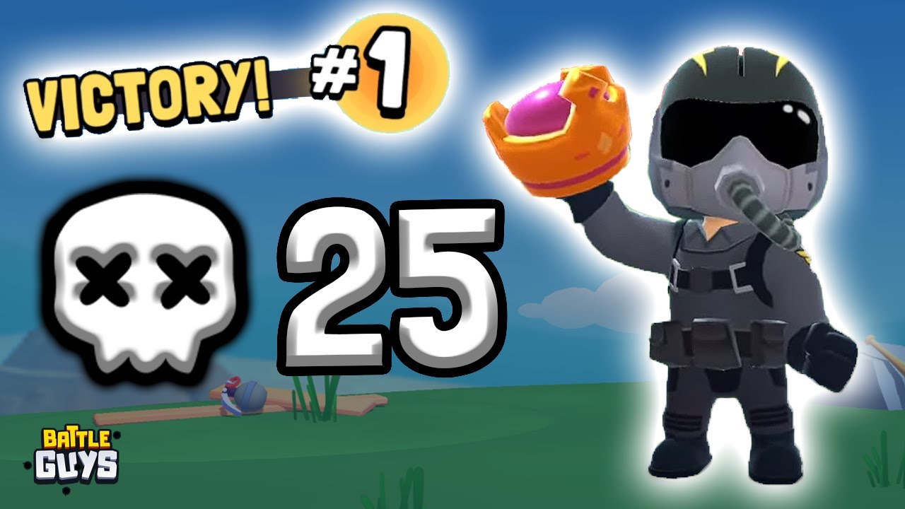 ️‍🔥 NEW Kill Record in Battle Guys - 25 Kills + Victory ️‍🔥