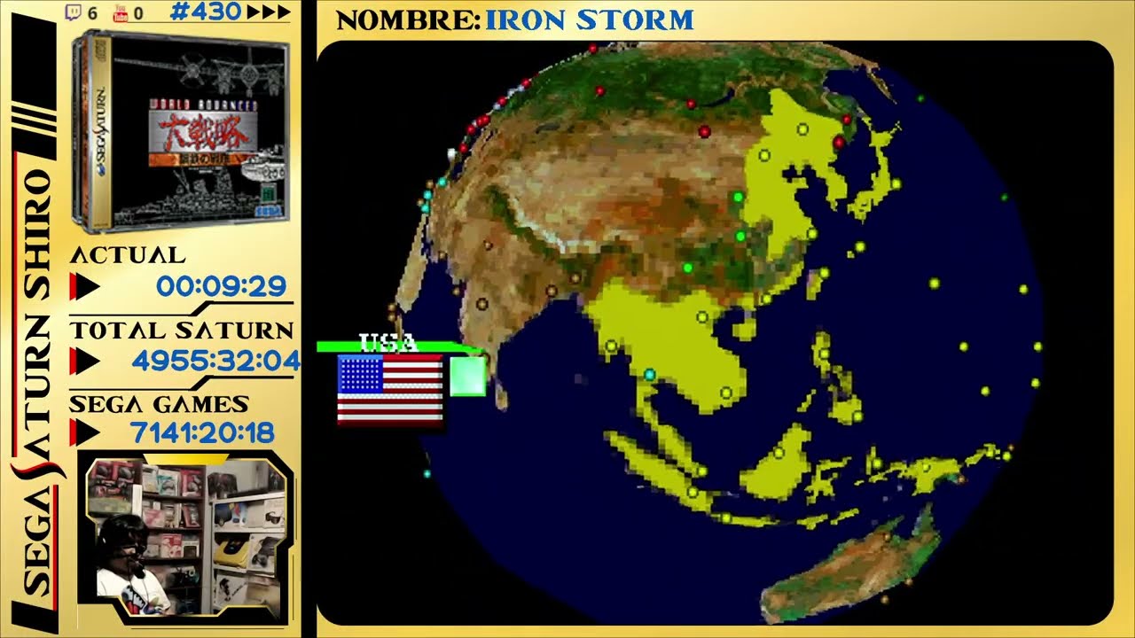 SSS 430 Iron Storm | Parte 1 | Sega Saturn Shiro #Sega #816