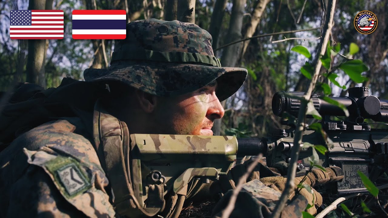 U.S. Marines Recon | Combat Jungle Patrol in Thailand | Cobra Gold 2025
