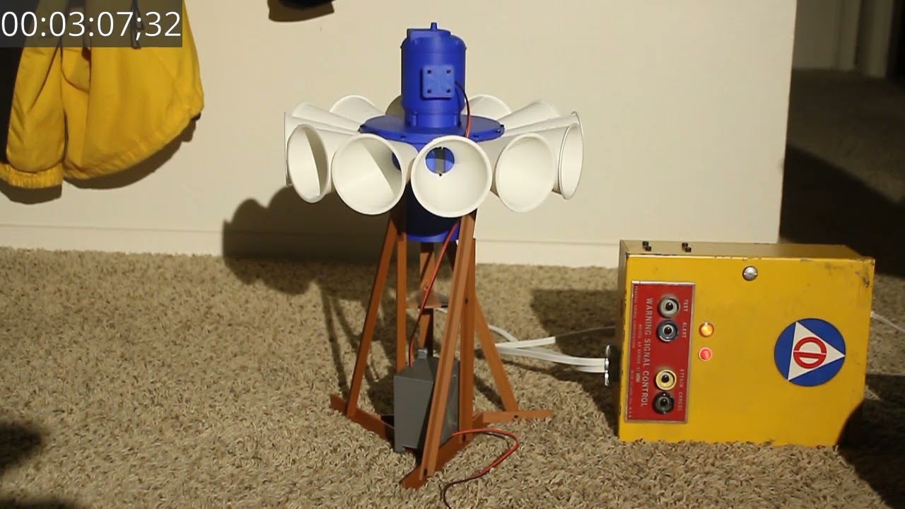 1/4 Scale 3D Printed STH-10 Siren