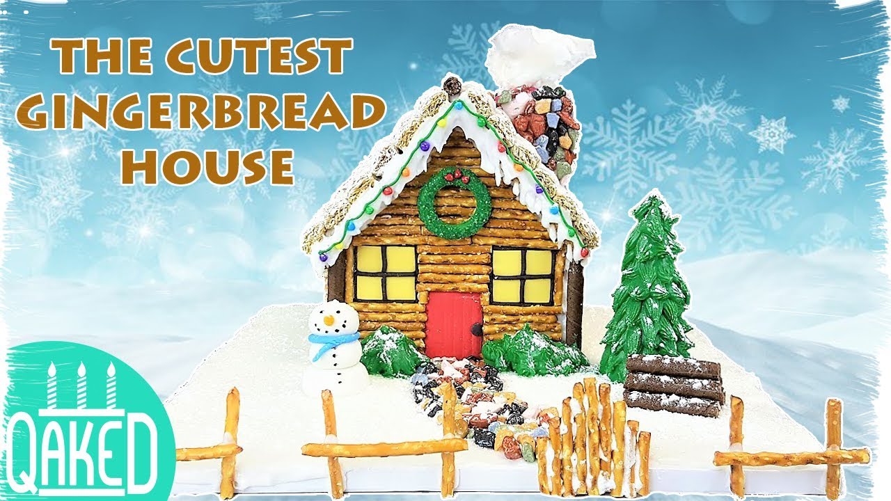 How to make the cutest GINGERBREAD HOUSE for the holidays! | Christmas Decorating | DIY & How to