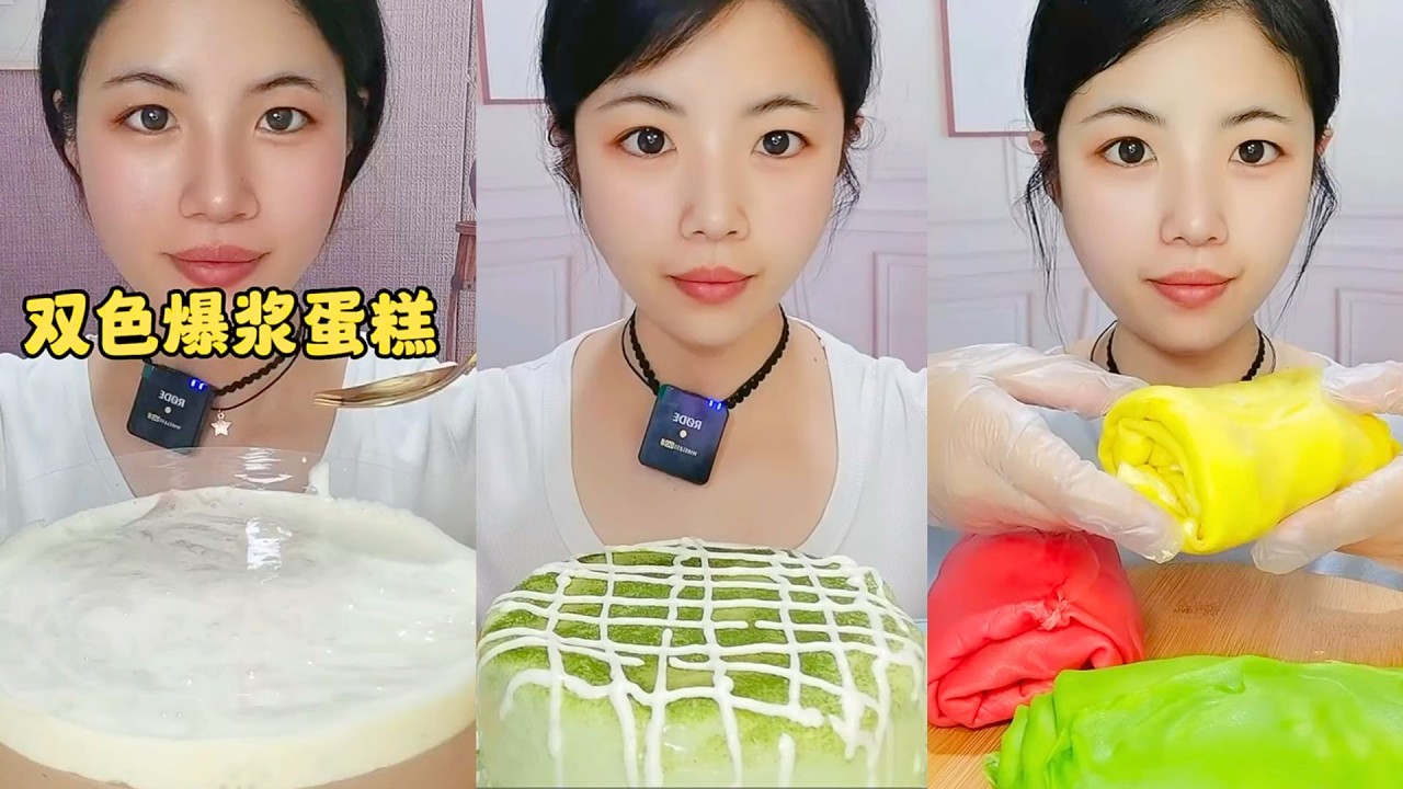 Homemade Cake and Brownie Eating Show | Calm Dessert Mukbang #161