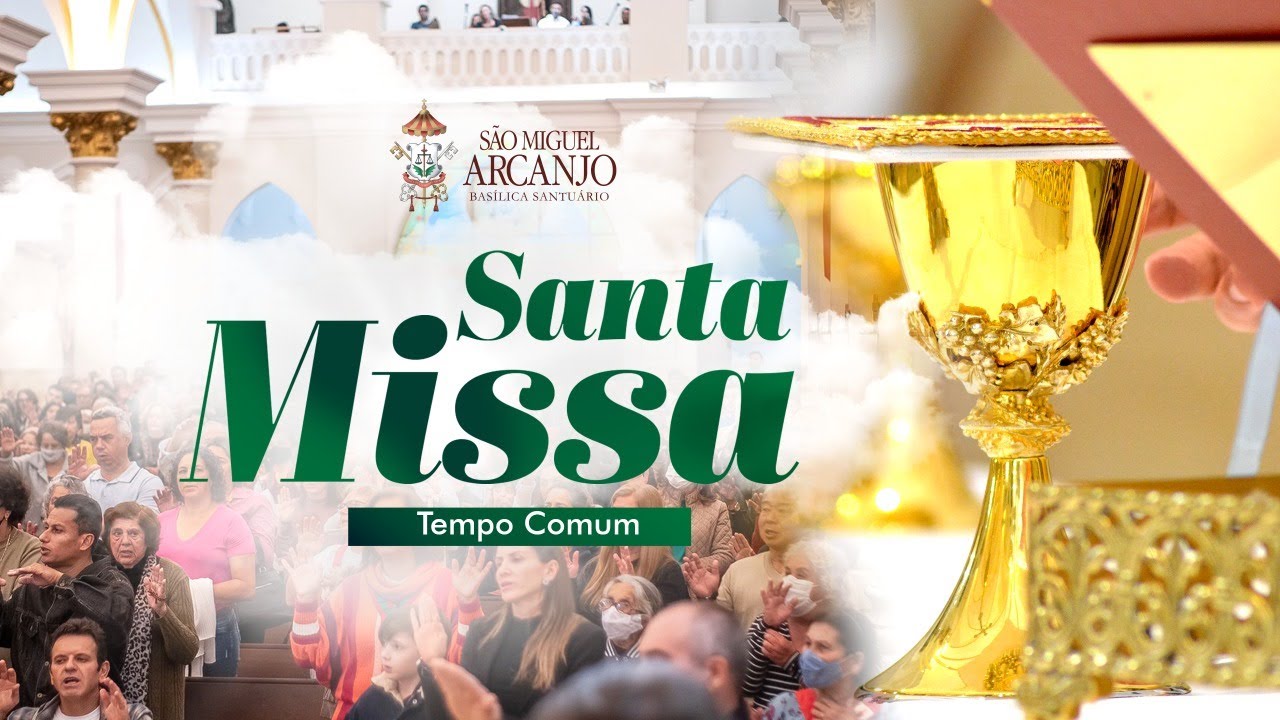 BASÍLICA DE SÃO MIGUEL ARCANJO - #SANTA #MISSA - 3º Domingo do Tempo Comum | Domingo.