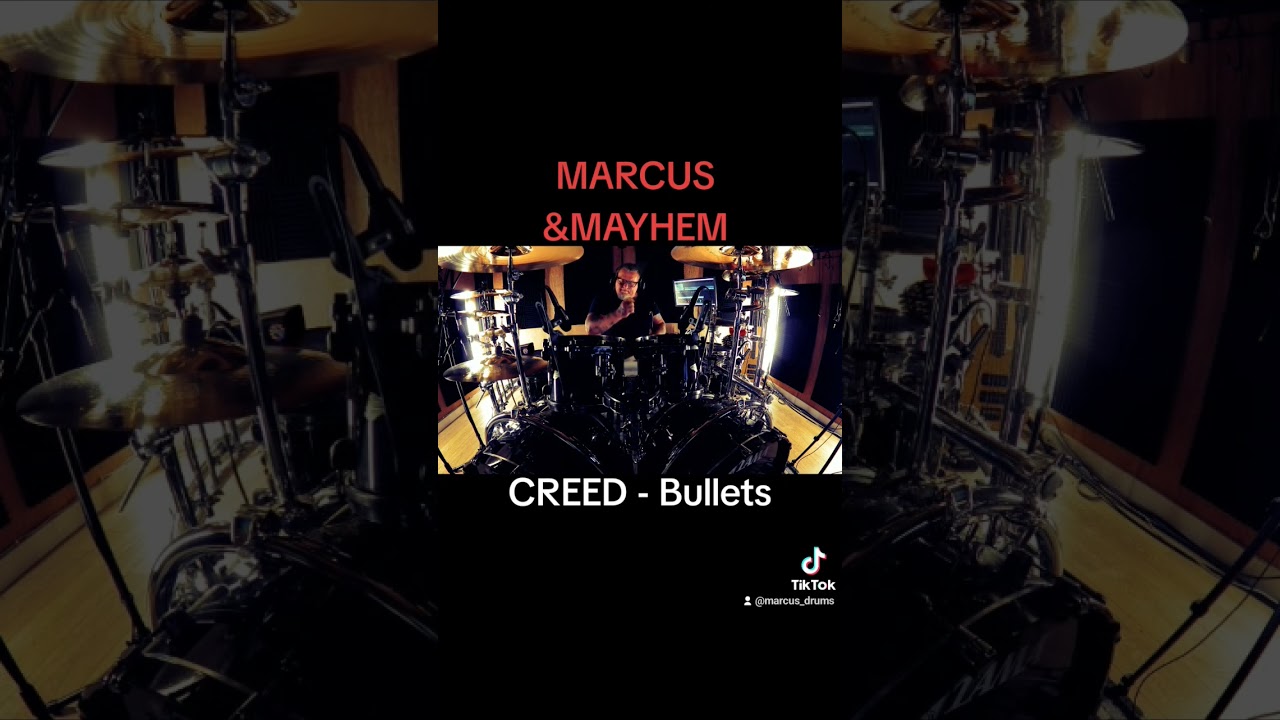 CREED - Bullets #tamadrums #zildjian #vatersticks #creed