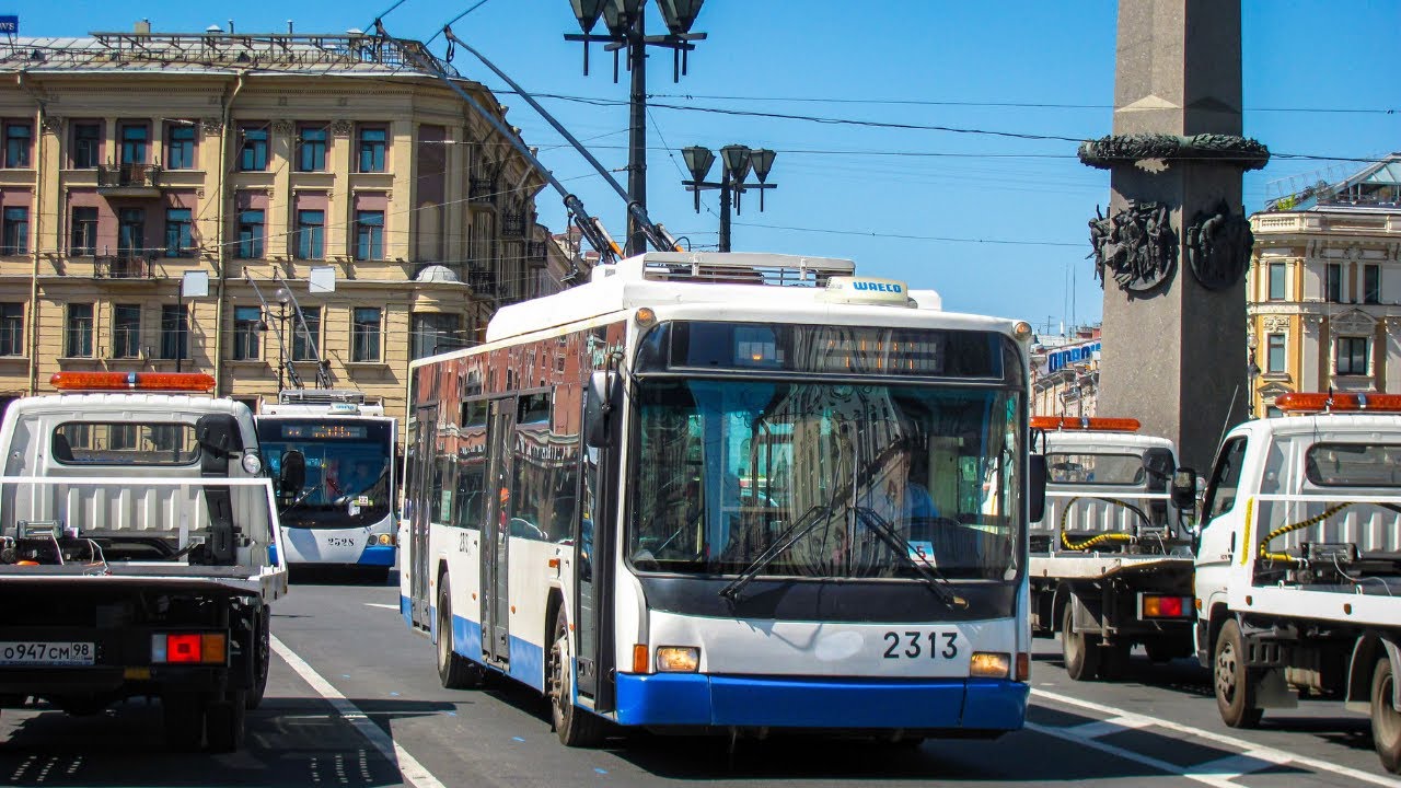 Троллейбусы в Санкт-Петербурге // Trolley-buses in Saint-Petersburg