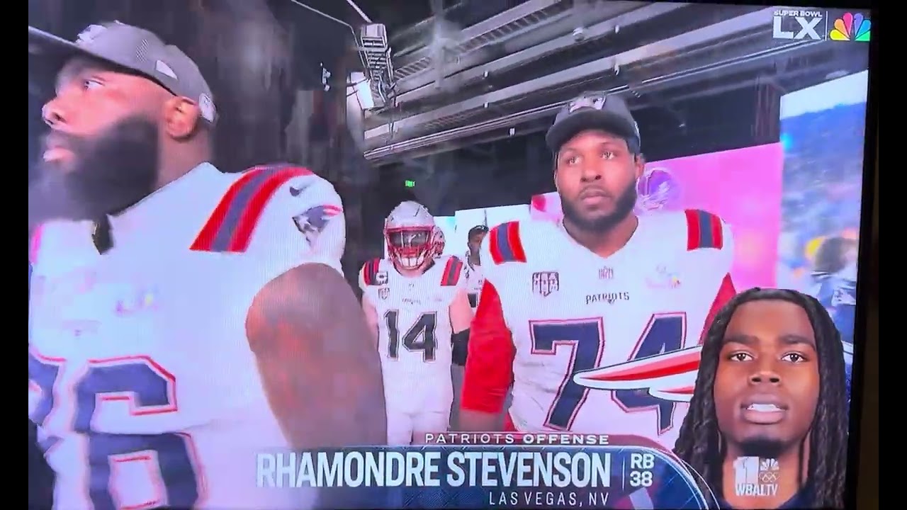 Super Bowl LX team intros (NBC)