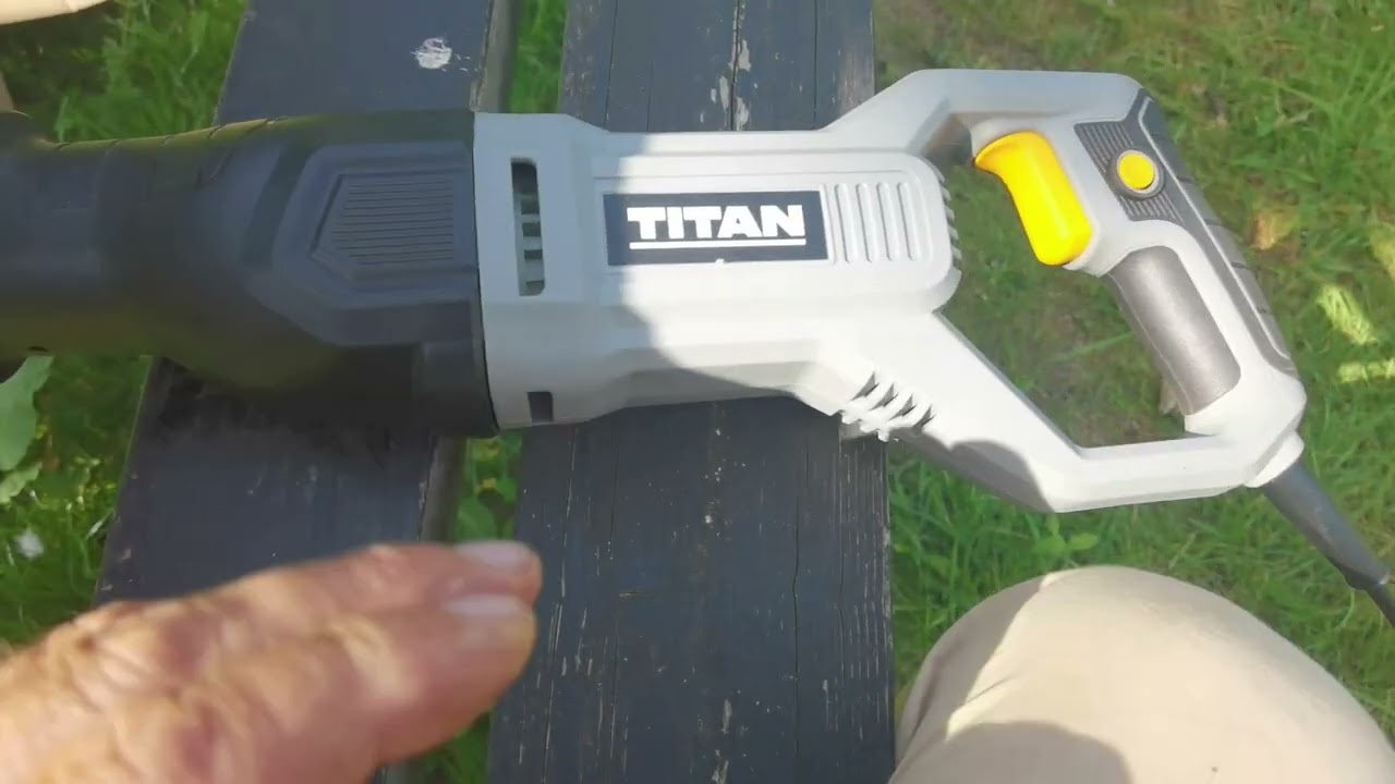 TITAN RECIPROCATING SAW AND CHAIN SAW REVIEW