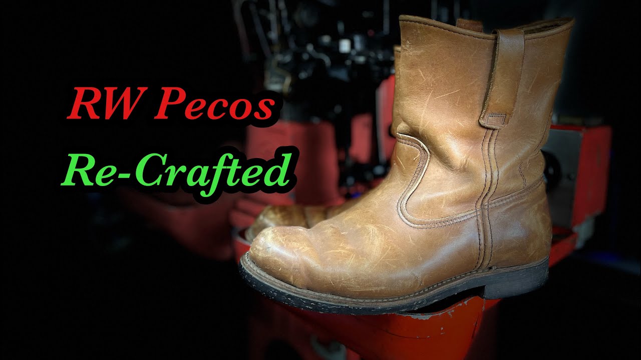 Red Wing Pecos Re-Crafted/Reparación de botas Red Wing #redwingheritage  #redwingboots