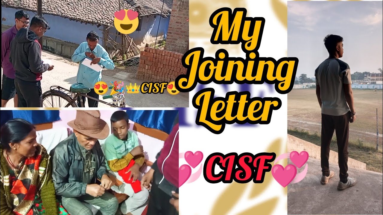 SSC GD my  joining letter 🔥🔥#CISF# #Fauji#