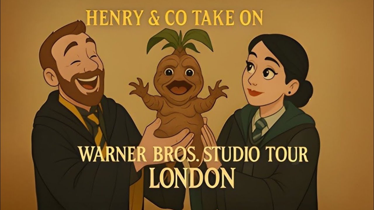 Henry & Co Take On The Warner Bros Studio Tour, the Making of Harry Potter!