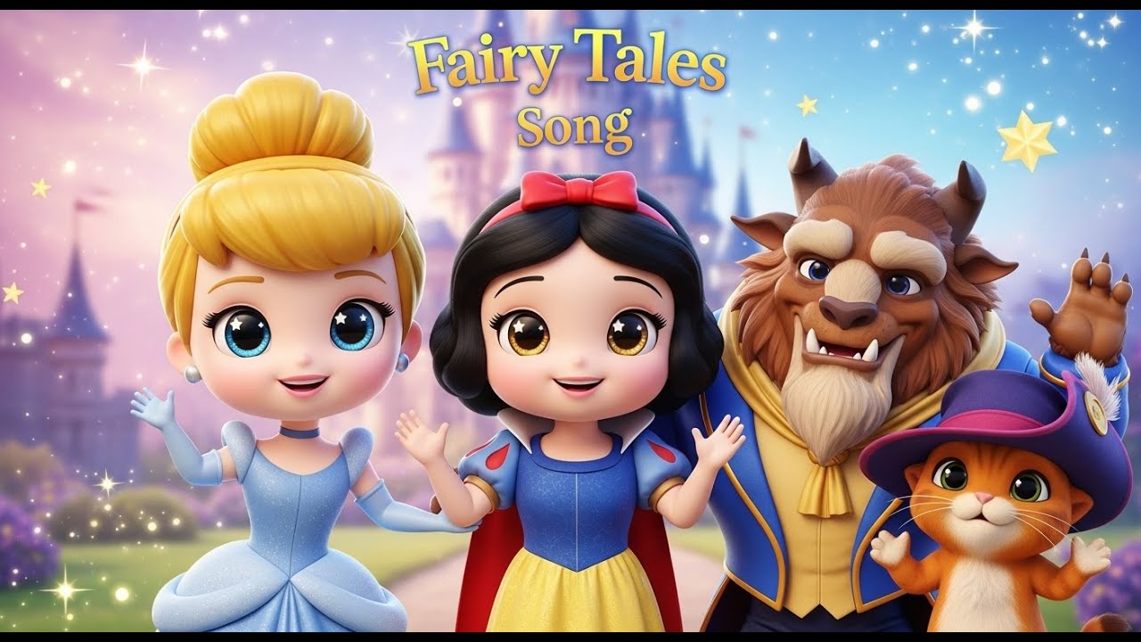 Fairy Tales Song for Kids 🏰 | Magical Fairy Tale Songs Compilation | Kids Songs & Nursery Rhymes