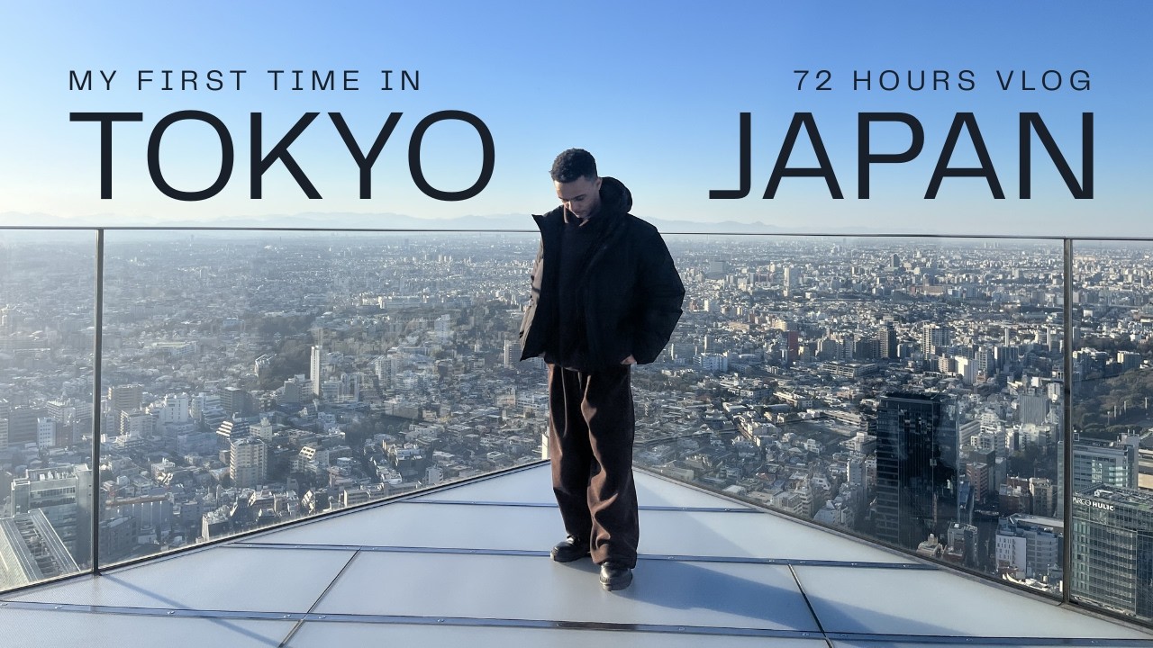 I spent 3 days in Tokyo, Japan 🇯🇵 | ⛄ Winter travel vlog