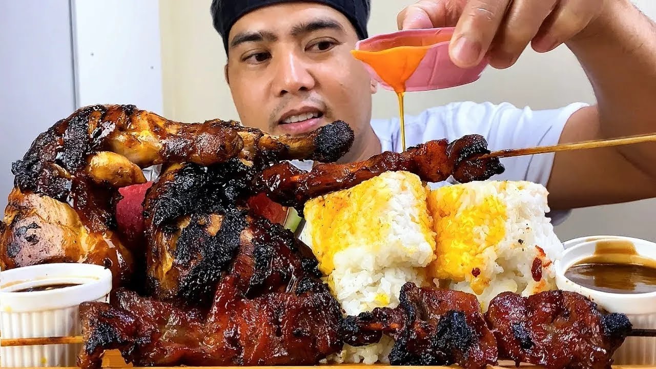 CHICKEN INASAL MUKBANG | INASAL RECIPE | FILIPINO FOOD | MUKBANG PHILIPPINES