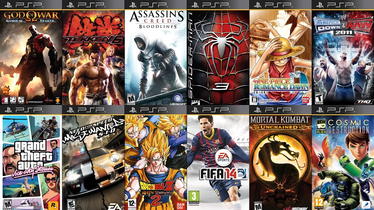 Top 25 Best PSP Games of All Time | Best PPSSPP Games