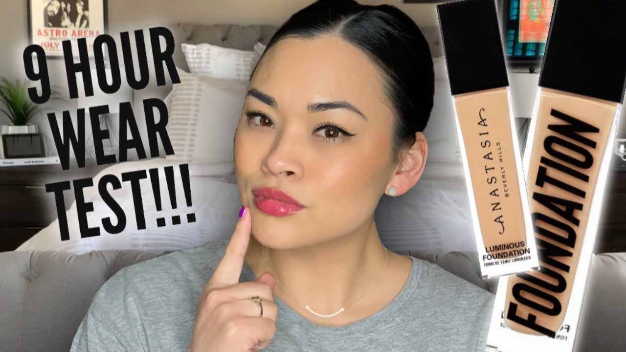 Сияющий тональный крем ANASTASIA BEVERLY HILLS | Тест на стойкость в течение всего дня