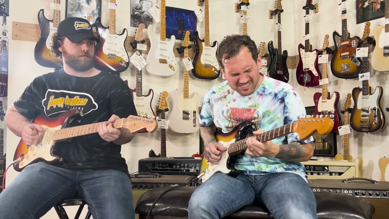 Jimmy Wallace Guitars demo series Ep 2 | Vintage Fender Stratocasters from 1958,1965, and 1966!