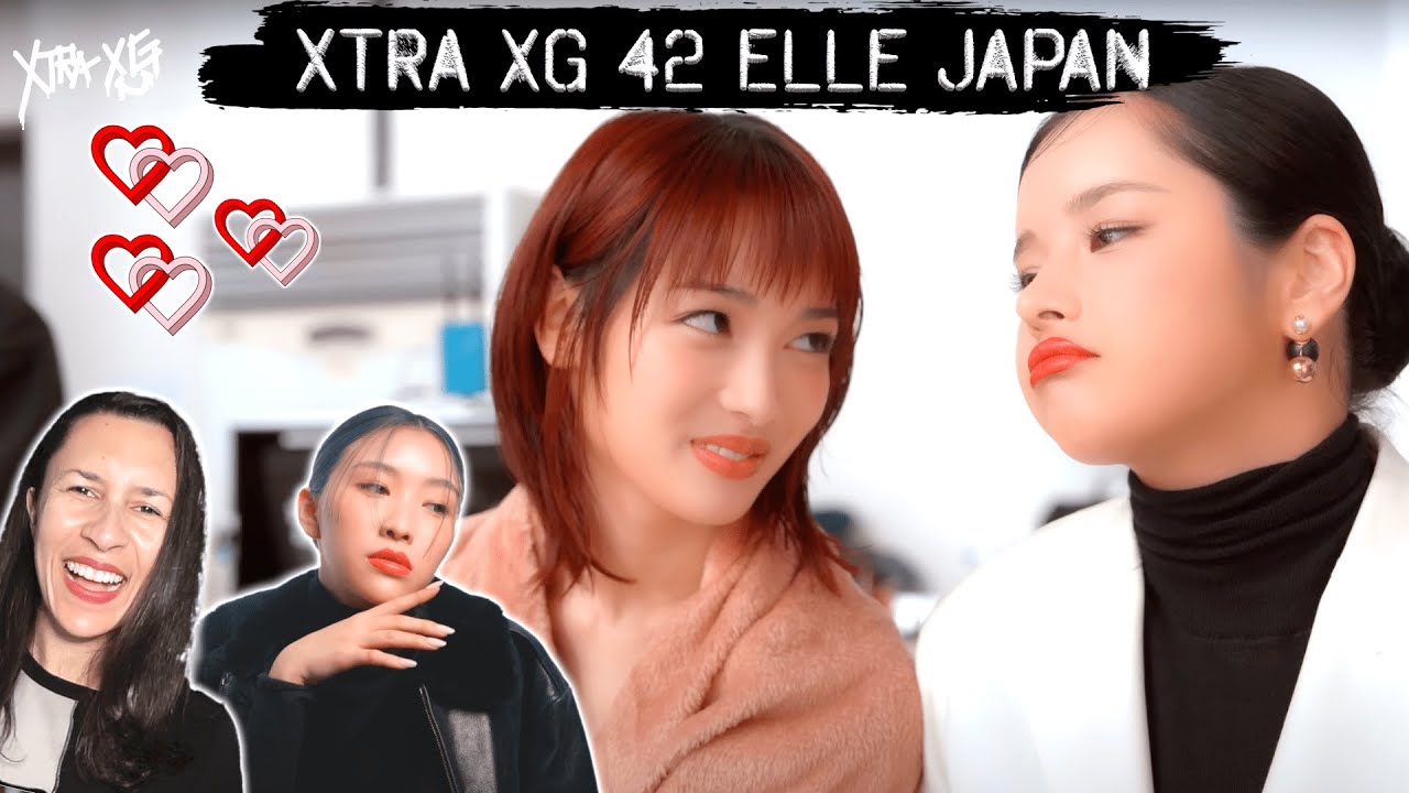 JURVEY!!! 🤯🫠 XTRA XG 42 - Elle Japon BTS REACTION